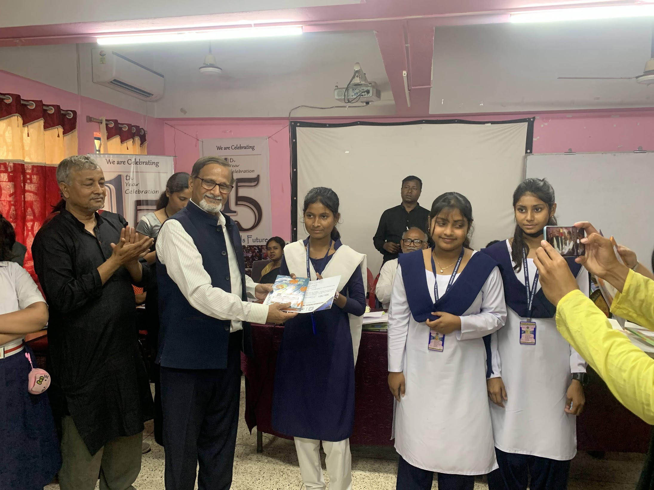 Inter school competition on Bhasha Dibas